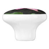 Roze Lotus Waterlily Ceramic Knob Keramische Knop (Zijkant)