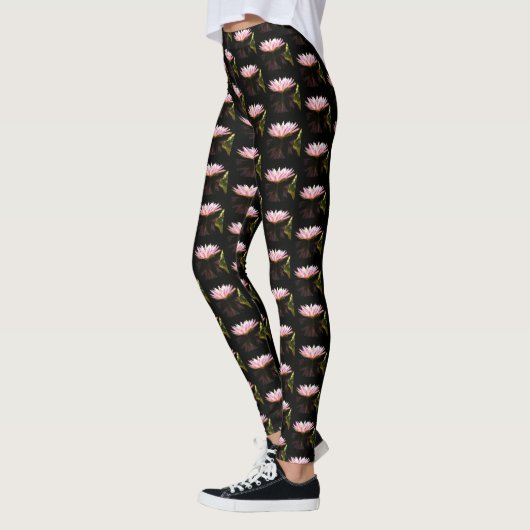 Roze Lotus Waterlily Leggings (Links)