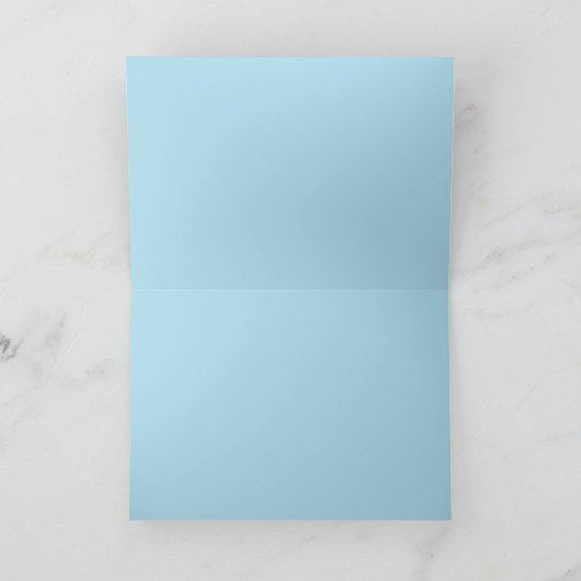 Roze Lotus White Ladybug Kaart (Binnen)