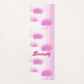 Roze Lotus Yoga Mat (Voorkant)