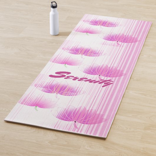 Roze Lotus Yoga Mat (In situ)