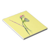 Roze Lotus Zen flower Buddhist Art Notitieblok (Schuin)