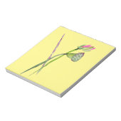 Roze Lotus Zen flower Buddhist Art Notitieblok (Linkerzijde)