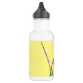 Roze Lotus Zen flower Buddhist Art Waterfles (Links)