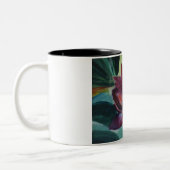 Roze Lotus Zwart 325 ml Tweetonige Mok (Links)