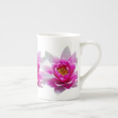 Roze lotusbloem porselein kop (Rechts)