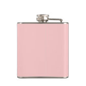 Roze Love Heart Owl Flask Heupfles (Achterkant)