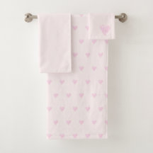 Roze Love Hearts Pattern