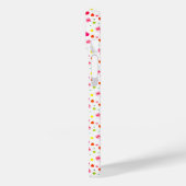 Roze Love Hearts Valentijnsdag Case-Mate iPhone Case (Achterkant / Links)