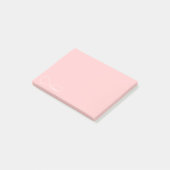 Roze Love Infinity PostIt Notes (Schuin)