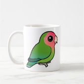 Roze Lovebird Koffiemok (Links)