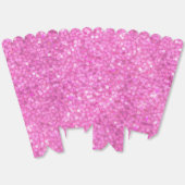 Roze Lovertjes Glans Bedankdoosjes (Ongevouwen)