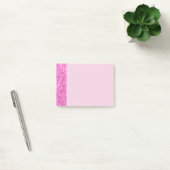 Roze Lovertjes Glans Post-it® Notes (Kantoor)
