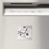 Roze Lovevogels, aangepast magneet (Insitu (Vaatwasser))