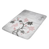 Roze Lovevogels, speciaal gepersonaliseerd bath Ma Badmat (Gekanteld)