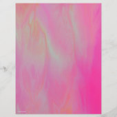 Roze lucht bulk schrootboekpapier pagina's flyer (Achterkant)