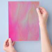 Roze lucht bulk schrootboekpapier pagina's flyer (Hand)