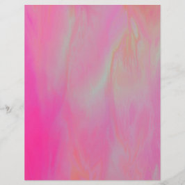 Roze lucht scrapbookpapier 2-zijdige pagina