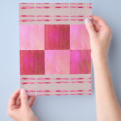 Roze lucht tegels bulk scrapbookpapier pagina's flyer (Hand)
