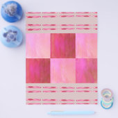 Roze lucht tegels bulk scrapbookpapier pagina's flyer (Enkel)