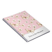 Roze Lucht & Vlinders Notitieboek (Rechterzijde)