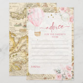 Roze luchtballon is niet ze achtenswaardig advies (Voorkant / Achterkant)