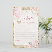 Roze luchtballon is niet ze achtenswaardig advies (Staand voorkant)