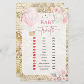 Roze luchtballon is niet ze knappe Baby eigenschap (Voorkant / Achterkant)