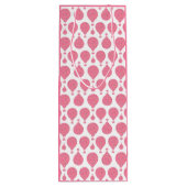 Roze luchtballonnen wijn cadeautas (Achterkant)