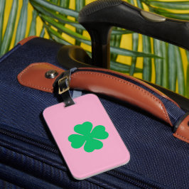 ROZE -LUCKY CLOVER BAGAGELABEL