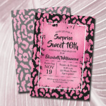 Roze luipaard 16e verjaardag