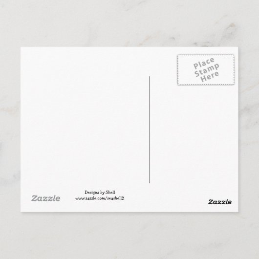 Roze luipaard afdrukken briefkaart (Achterkant)