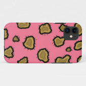 Roze luipaard afdrukken Case-Mate iPhone case (Achterkant (horizontaal))