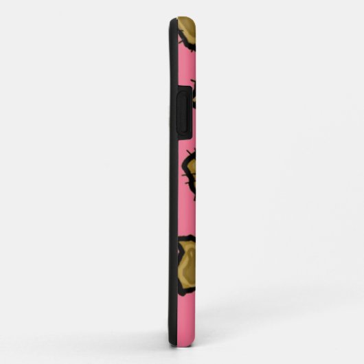 Roze luipaard afdrukken Case-Mate iPhone case (Achterkant/rechts)