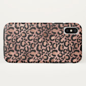 Roze luipaard afdrukken Case-Mate iPhone case (Achterkant (horizontaal))