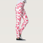 Roze luipaard afdrukken leggings (Rechts)
