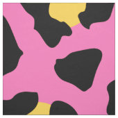 Roze luipaard afdrukken stof (Swatch)