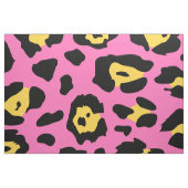 Roze luipaard afdrukken stof (Fat Quarter)