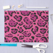 Roze luipaard afdrukken tissuepapier (Craft)