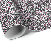 roze luipaard cadeaupapier (Rol Hoek)