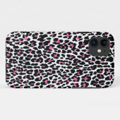 roze luipaard Case-Mate iPhone case (Achterkant (horizontaal))