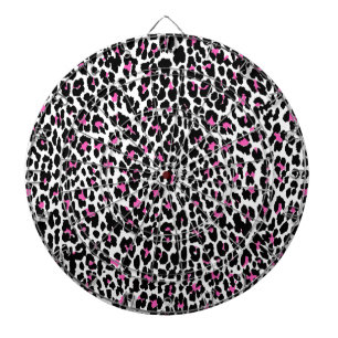 roze luipaard dartbord
