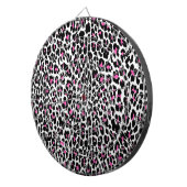 roze luipaard dartbord (Voorkant Rechts)