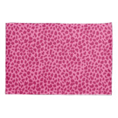 Roze Luipaard Dierenprint Retro Chic y2k Esthetisc Kussensloop (Achterkant)