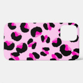 Roze luipaard. Dierlijk huidpatroon. Luipaard. Pan Case-Mate iPhone Case (Achterkant (horizontaal))