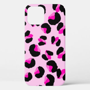 Roze luipaard. Dierlijk huidpatroon. Luipaard. Pan Case-Mate iPhone Case