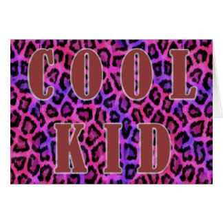 Roze luipaard huidafdruk