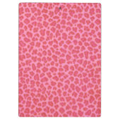 Roze luipaard Huidklembord Klembord (Achterkant)