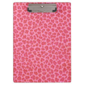 Roze luipaard Huidklembord Klembord (Voorkant)