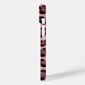 Roze Luipaard iPhone Hoesje (Achterkant / Links)